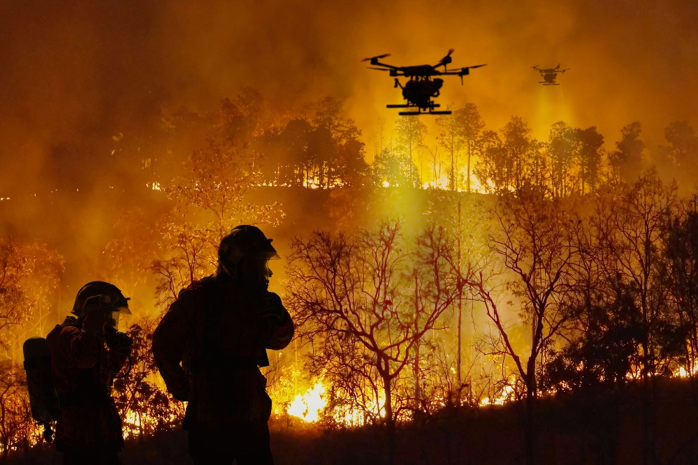 How AI-Powered Drones Could Fight Wildfires